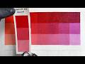 Mix Incredible Reds with Magenta #oilpaint #colormixing #paintmixing