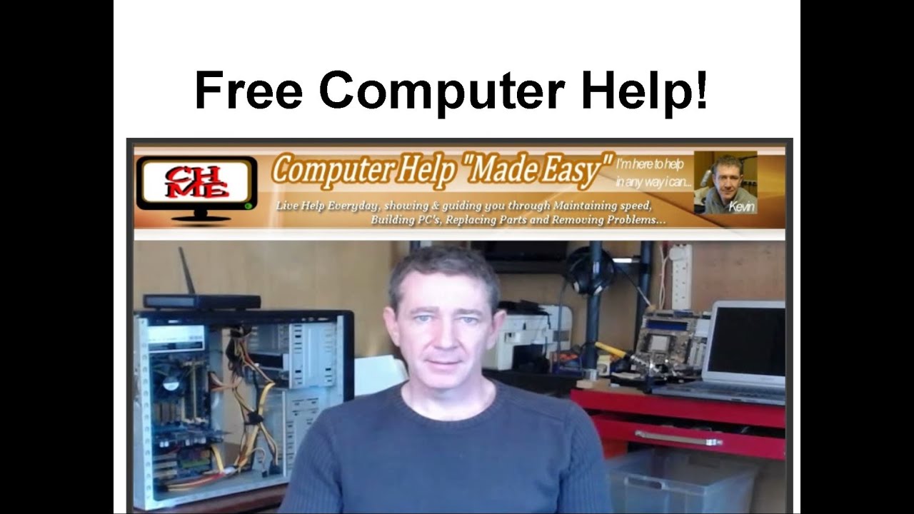 Free Computer Help - YouTube