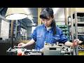 様々な工業機械を巧みに操り医療器具“十字引手”を作る美人女性職人に密着！