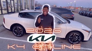 2026 Kia K4 GT-Line | Snow White Pearl 🤍🔥 Red Interior Walkaround