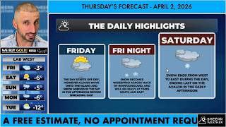 Another Round Of Wintry Weather Arrives In Newfoundland Friday Afternoon