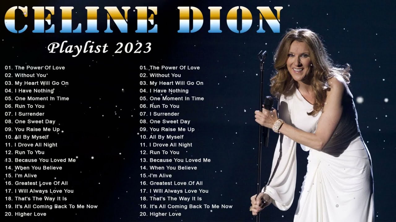 Celine Dion Medley 2023 || Best Songs Of World Divas