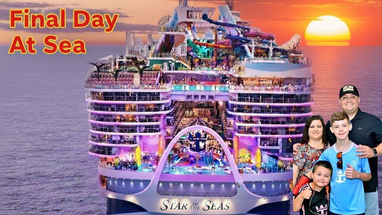 Наш последний день на самом большом и новейшем круизном лайнере в мире — Star of the Seas компани...