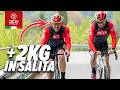Quanto si va più forte in salita con 2 kg in meno? | Scienza in bici