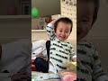 頭ゾクゾクなるやつを赤ちゃんにやってみた #shorts #赤ちゃん #1歳