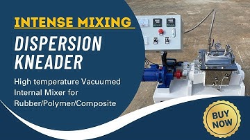 Kneader Mixer | High-Performance Dispersion Kneader for Rubber, Polymers & Composites | Brabender
