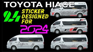 Toyota Hiace 24 DESIGN FOR 2024