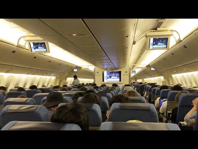 国内最多514人で超満席!! GWの沖縄線 地獄のボーイング777-300!! ANA