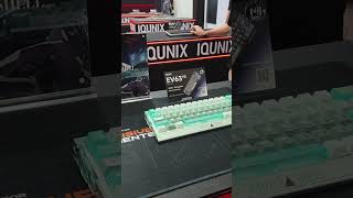 World's Fastest Keyboard, IQUNIX EC75 , EV63 Ghost In The Shell Limited Edition