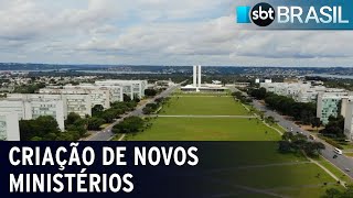 Bolsonaro chama de "fake news" a criação de novos ministérios | SBT Brasil (08/10/20) screenshot 5