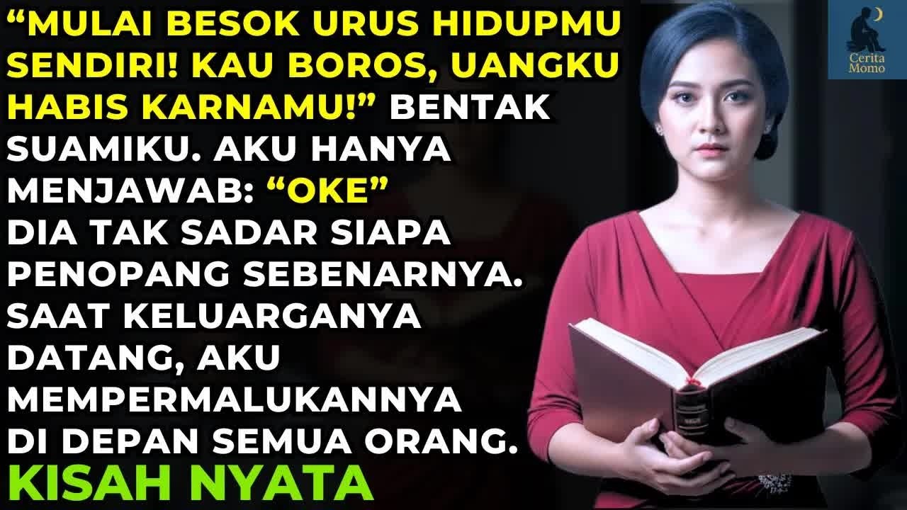 ＂URUS HIDUPMU SENDIRI!＂ BENTAK SUAMI. ISTRI JAWAB ＂OKE＂, BESOKNYA SUAMI DIUSIR & JADI GELANDANGAN