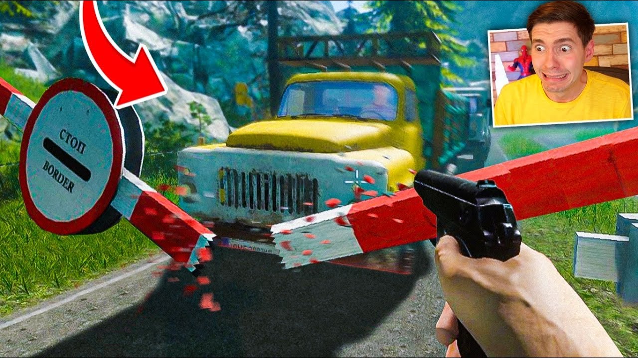 BANDIDO DEU FUGA na FRONTEIRA!!! - Contraband Police Simulator