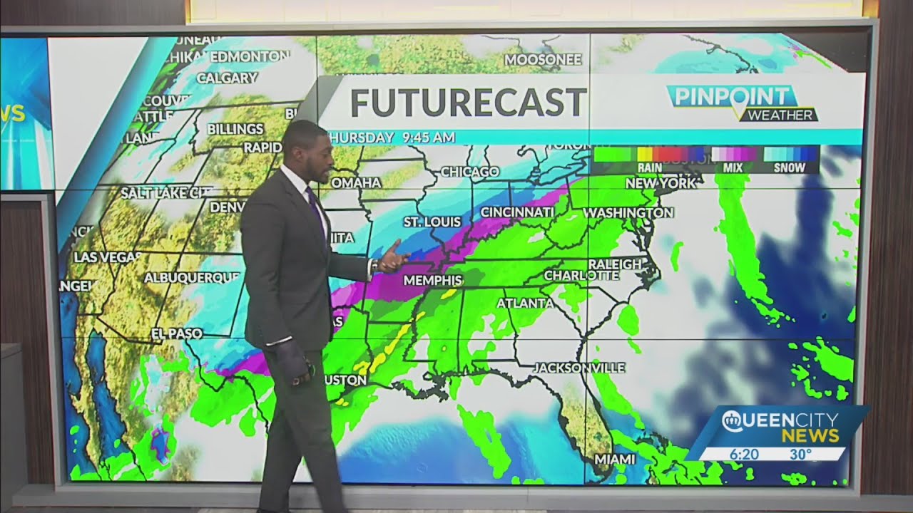Tuesday, February 1, Morning Weather Forecast