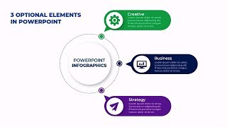 PowerPoint 3 OPTIONS Infographics Slide Design Tutorial|PowerPoint Presentation|Free Template