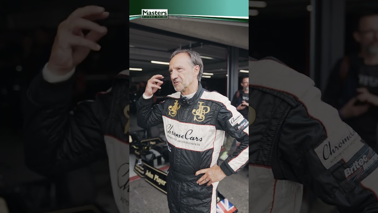 “Donington is still in my head.” Marco Werner about is best memory as a Masters driver.