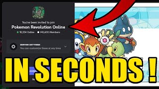 HOW to JOIN POKEMON REVOLUTION DISCORD SERVER ✅PC & MOBILE✅ screenshot 4