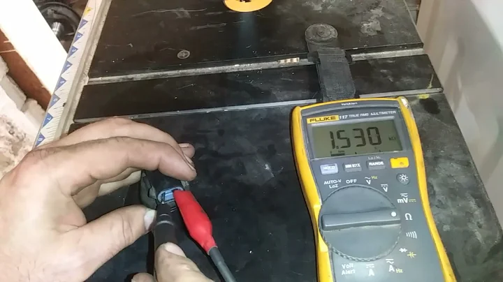 The ABS/ wheel speed 2 wire bench testing the magnetic pickup aka hall affect sensor ohm value test