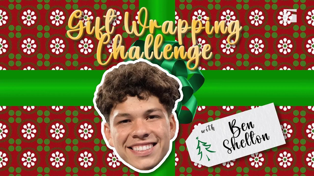 Ben Shelton's on the Nice (Wrapping) List 😉🎁
