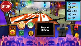 Christmas Train Simulator - Drive like Santa Claus - Android GameplayFHD screenshot 1