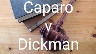 Caparo Industries Plc v Dickman 1990 | Negligence Duty of Care | Case Summary of Facts & Decision