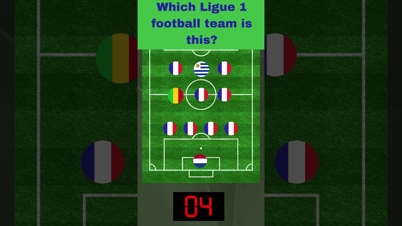 Football Quiz - Which Ligue 1 football team is this? N4F S23/24 