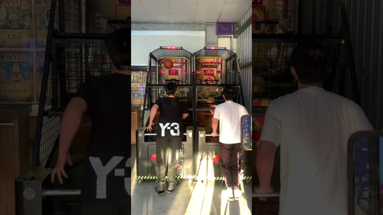 雙人對決黃金飛絡力投籃機不公平對決