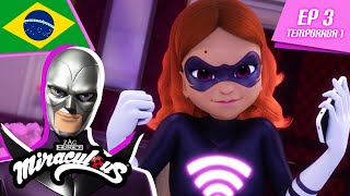 MIRACULOUS |  LADY WIFI  | Episódio completo ▶ Temporada 1 Ep 3 | Português BRASIL