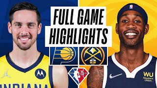 Game Recap: Nuggets 101, Pacers 98