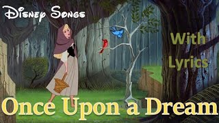 once upon a dream《Bill Shirley and Mary Costa》 lyrics(Disney songs)