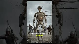 Modern weapons vs medieval armies… who survives? ⚔️💀 #shorts #viral #history #whatif