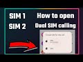 How to enable dual sim calling ask for sim 1 sim 2 | Latest Phone 2026