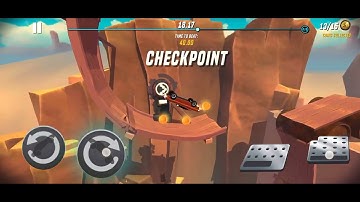 Stunt Car Extreme - Gameplay Walkthrough Part 1 All Levels 1-8 (Android, iOS)