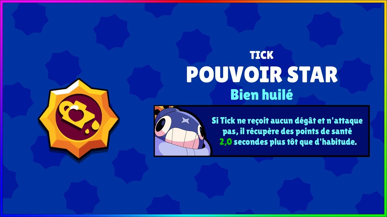 J Achete Le Nouveau Star Power De Tick Brawl Stars Youtube - fotos de tick de brawl stars