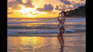 Golden hour magic hits different on Karon Beach.