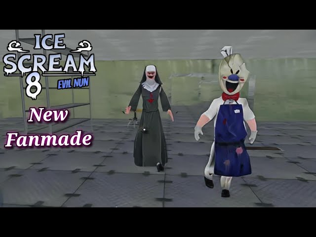 ICE SCREAM 8 EVIL NUN - Full Gameplay 😃 New chapter Fangame 