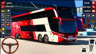 Bus Crash Simulator 3D  Highway Bus Smash, Stunt Racing  Extreme Crash Android Gameplay screenshot 2