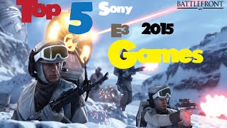Top 5 Sony E3 2015 Games || Compilation Application screenshot 2