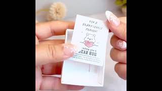 My Little Worry Bear Mini Gift Box – Pocket-Sized Teddy Keepsake Gift