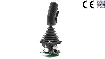 RunnTech 2-axis Industrial Analog Joystick with Ergonomical Grip for Scissor Lift & Booms