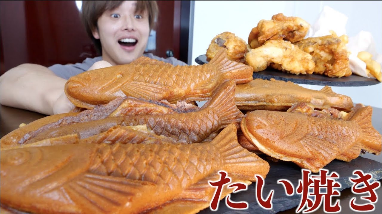 話題の超サクサクもちもち巨大たい焼きが無限に食える