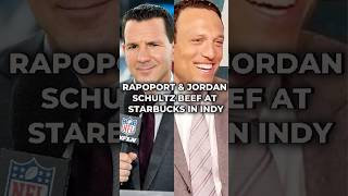 Ian Rapoport & Jordan Schultz FIGHT At Starbucks in Indianapolis #nfl #nflnews #nflcombine #shorts