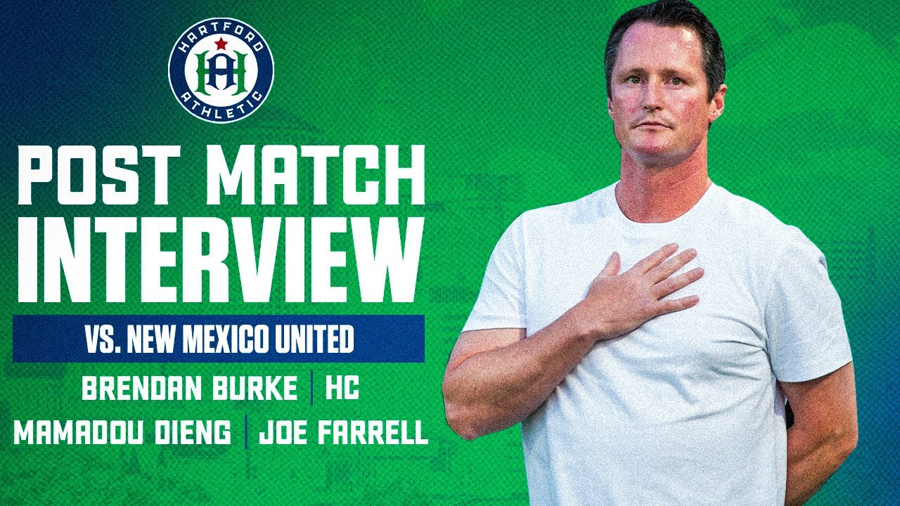 Post Match Interview 🎤 | HFD 4-0 NM | USL Championship