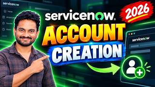ServiceNow Account Creation 2026 🔥 | Create Account & Get PDI | Step-by-Step Tutorial