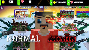 BEING AN "ADMIN" IN PLANET CRAFT PART-2 || PLANET OF CUBES SURVIVAL CRAFT || 🦅