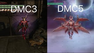 Devil May Cry 3 vs 5 Dante Skills Comparison/ダンテの技モーション 比較 デビルメイクライ3 vs デビルメイクライ5