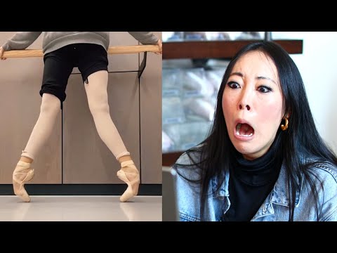 pointe shoe fitter reacts to TIK TOK 15