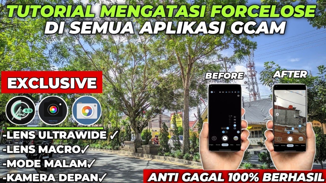 Terbaru 2025‼️ Tutorial Mudah Atasi Blank Hitam Dan Forcelose Di Semua Aplikasi Gcam Anti Gagal‼️