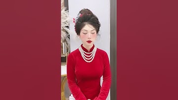 Tóc búi cao hàng triệu cô dâu yêu thích