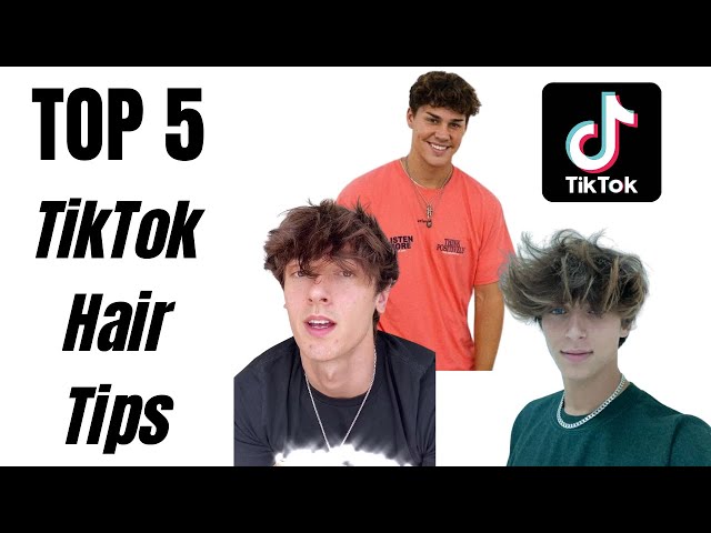 How do you make all these tiktok hair styles similar to this :  r/malehairadvice
