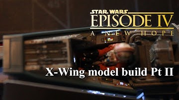 Bandai 1/48 X-Wing Pt II Cockpit assembly, photo etch and painting